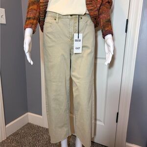 Oat New York wide Leg Jeans in tan